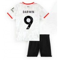 Maglia Calcio Liverpool Darwin Nunez #9 Terza Divisa Bambino 2024-25 Manica Corta (+ pantaloncini)